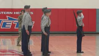 MacArthur Highlander Battalion Armed Regulation 2024 Oklahoma State Championship Drill Meet [upl. by Heger208]