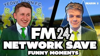 THE FOOTBALL LEAGUE BEGINS  FOOTBALL MANAGER 2024 TORQUAY amp YEOVIL NETWORK SAVE PART 14 [upl. by Kinchen648]