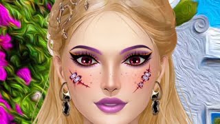 stepwise makeup  step 1 step 2 step 3  new makeup game  asmr video [upl. by Eojyllib]