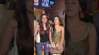 Isha Malviya At Ankita Lokhandes Veer Savarkar Movie Screening  ytshorts [upl. by Claire633]