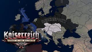 Kaiserreich  HOI4 Timelapse [upl. by Ebneter526]