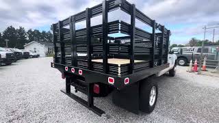 2014 Chevy Silverado 3500 HD 4x4 Dually Crew Cab 9 Foot Stake Bed [upl. by Eiryt]