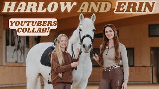 YOUTUBERS COLLAB ERIN WILLIAMS AND HARLOW WHITE [upl. by Kaylee]