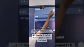 Newline canvas AI whiteboard software Newline interactive flat panel AI feature [upl. by Ernst]