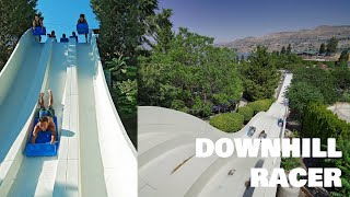 Downhill Racer Slidewaters Waterpark Waterslide POV Lake Chelan Washington [upl. by Eire363]