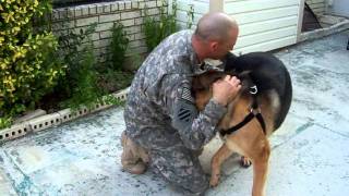 Ranger greets SSG Abel home from Iraq [upl. by Vyner]