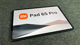 Xiaomi Pad 6S Pro unboxing and gaming  ASMR [upl. by Stefania]