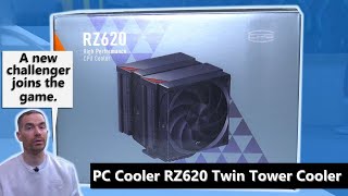 PcCooler RZ620  CPU Cooler Review [upl. by Zingale]