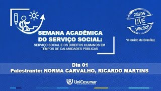 SEMANA ACADÊMICA DE SERVIÇO SOCIAL [upl. by Licastro762]