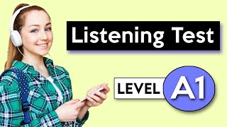 A1 Listening Test  English Listening Test [upl. by Ifen]