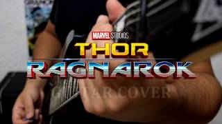 Thor Ragnarok Main Theme  Guitar Cover [upl. by Ignacius]