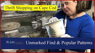 Unmarked Treasure Spode Limoges Popular Patterns China Art Pottery  Thrift with Me Dr Lori [upl. by Weinhardt911]