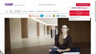 Personalized and responsive access portal for employees customers partners [upl. by Nagad146]