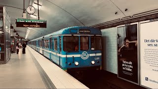 C14 Tunnelbana vid Odenplan 2024 [upl. by Zere682]