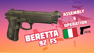 Beretta 92 FS assembly and operation  World of Guns [upl. by Kennan]