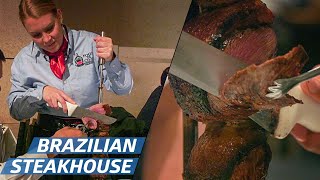 How A Brazilian Steakhouse Serves 1000 People per Night — How To Make It [upl. by Amora]