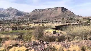 Bus from Arequipa to Cabanaconde Peru [upl. by Eelahs]