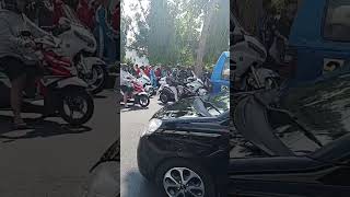 Depan akmil magelang macet prabowo akan kembali ke jakartashorts [upl. by Airam]