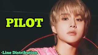 NCT 127  PILOT Line Distribution [upl. by Aicinet]