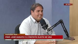 Prof José Damato é prefeito eleito de Ubá [upl. by Suzetta854]