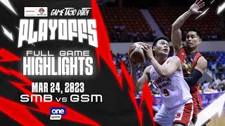 San Miguel vs Ginebra semis G1 highlights  Honda S47 PBA Governors Cup  Mar 24 2023 [upl. by Ardnaeed]