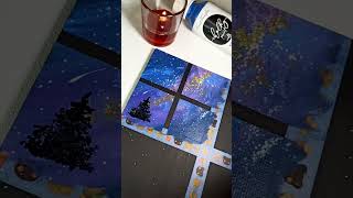 beginners acrylic painting tutorial acrylicart acrylicpainting hndmd craftangles canvas [upl. by Llenrod275]