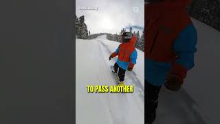 When Snowboarding Goes Wrong 😂 [upl. by Akeirahs]