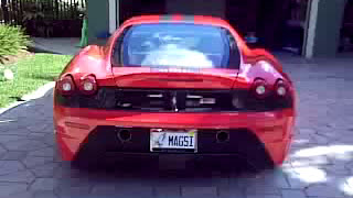 MIR NADIR KHAN MAGSI DRIVING HIS FERRARI IN AMERICA [upl. by Alohs]