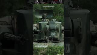 RadarGuided AntiDrone Gun Tank Cheetah Twin 35mm Oerlikon Cannons [upl. by Enelrihs]