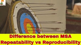 Difference between Repeatability vs Reproducibility  MSA  core tools LWMRM coretools msa [upl. by French]