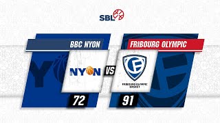 BBC Nyon vs Fribourg Olympic  Game Highlights [upl. by Carolus]