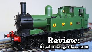 Review  Dapol O Gauge Class 1400 [upl. by Nitsirhc]