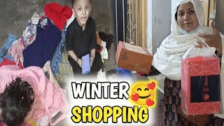 Sab Ki Hogyi WINTER SHOPPING🛍️💸  WINTERSHOPPING dailyroutine happyfamilylife [upl. by Idihc]