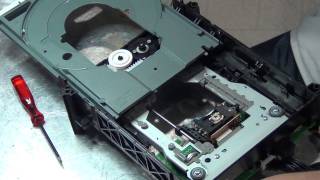 XModdz Repairs DVD Disk Drive Belt Replacement [upl. by Nuli]