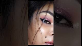 glossy eye makeup youtubeshorts eyemakeup trending makeuptutorial newsong [upl. by Milson]