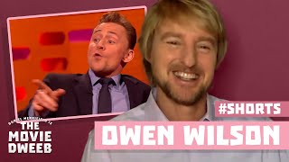 Did Tom Hiddleston Do His Owen Wilson Impression To Owen Wilson 😆  The Movie Dweeb [upl. by Ulysses168]