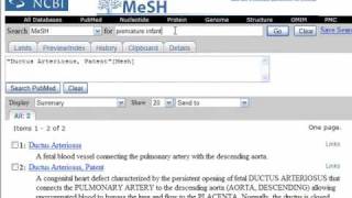 Búsqueda en Pubmed utilizando MeSH [upl. by Dleifxam]