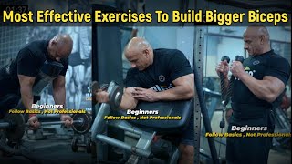 Most Effective Exercises To Build Bigger Biceps  Bicep Workout youtubevideo [upl. by Zetnom]