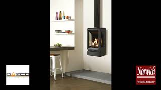 Gazco Vogue Midi T gas stove [upl. by Nerha149]