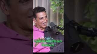 Akshay kumar podcast crazy Sean viedeo credit ranveerallahbadia podcast interview movi [upl. by Vasilek]