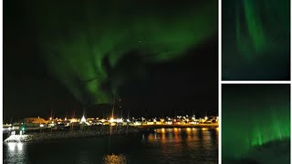 Erstes Nordlicht der Hurtigruten Reise an Tag 6 [upl. by Rama152]