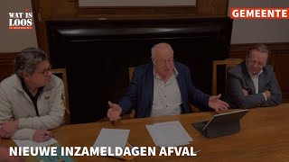 NIEUWE INZAMELDAGEN AFVAL [upl. by Riegel]