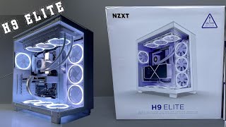 NZXT H9 ELITE CASE WITH NZXT FANS [upl. by Nawed]