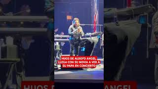 Hijos de adolfoangel de lostemerarios llegan a concierto y esto pasa chisme viralvideo shorts [upl. by Anivid]