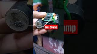 How to make 12v battery with bms shorts [upl. by Tremain]