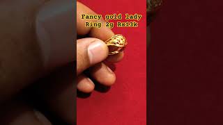 Gold design casting Lady Ring 🇮🇳💯 CREATIVETHINKING4 viral handmade trending gold jewellery [upl. by Yslek692]