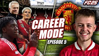 Manchester United FC 25 CAREER MODE EPISODE 5 [upl. by Sweeney]