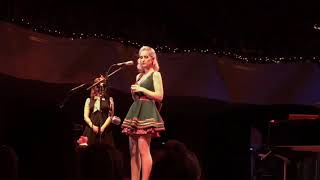 Ingrid Michaelson and the Denver Symphony Orchestra  Happy Happy Christmas  2018 [upl. by Elleinet221]