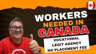 10 WORKERS NEEDED IN CANADA I LEGIT AGENCY I NO PLACEMENT FEE I BUHAY CANADA [upl. by Asiulairam]