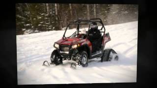 SnoCobra UTV Ski and Track System for Polaris RZR [upl. by Shaner305]